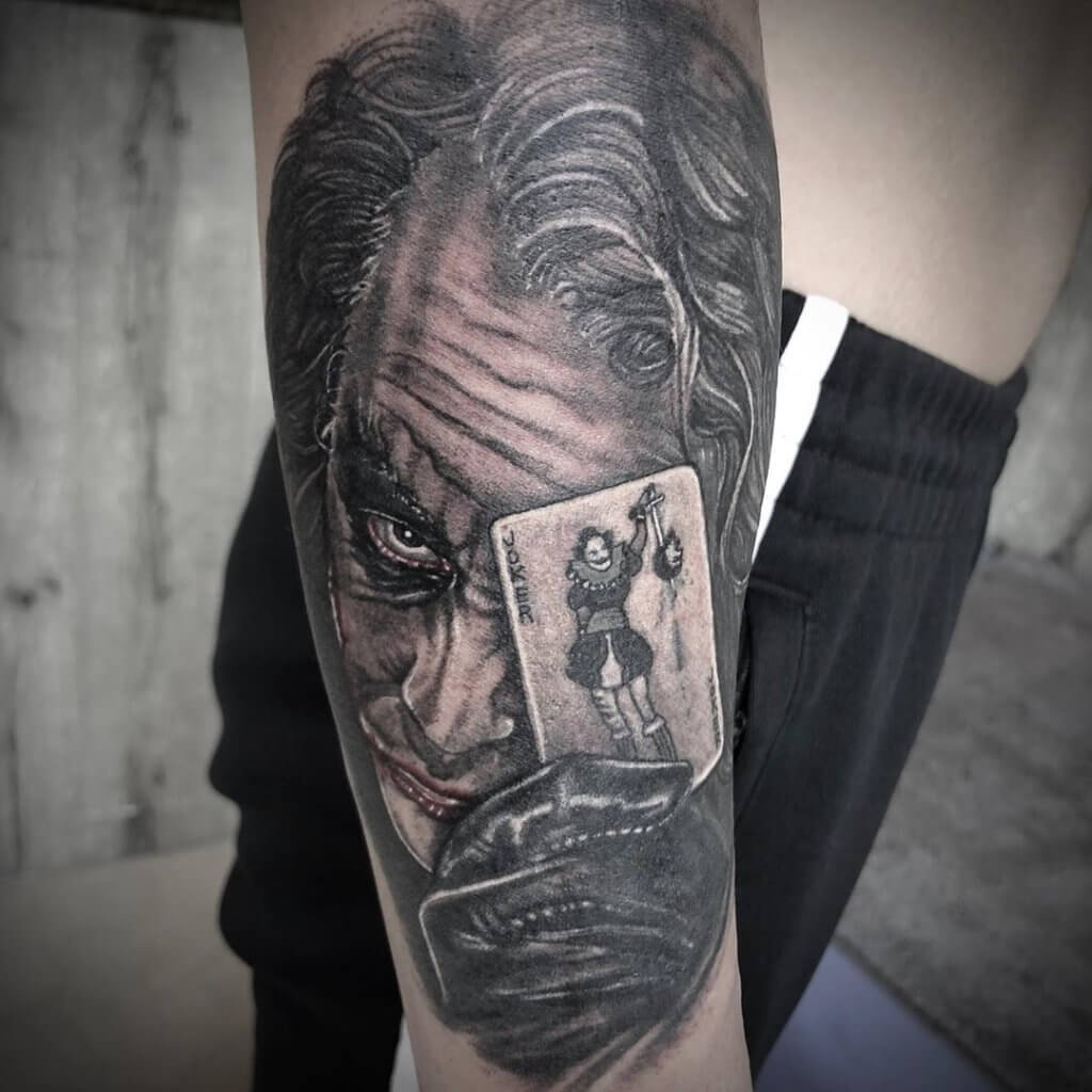 Why are joker card sleeve and half sleeve tattoos so extraordinary