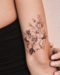 10 Gardenia tattoo ideas for tattooing world exploration 1