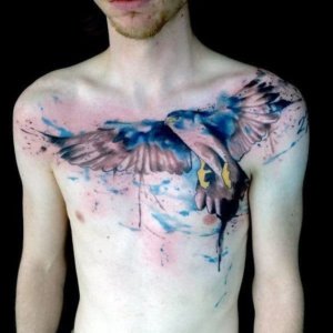 15 The most popular falcon tattoos 13