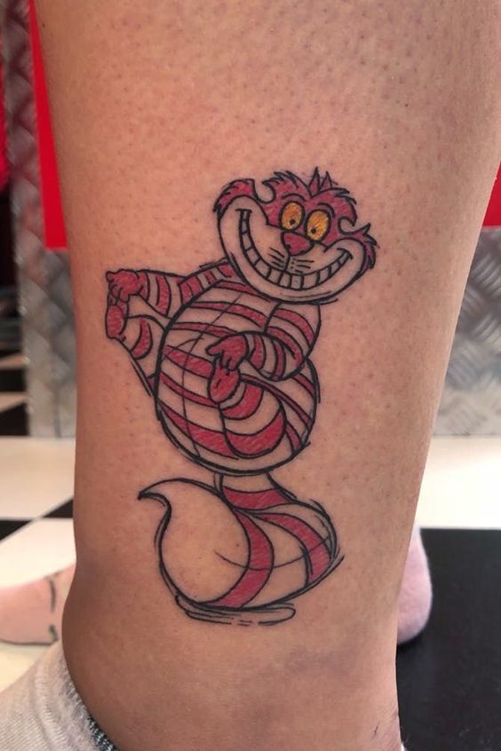 How to get memorable Cheshire cat tattoo? Make it small How to get memorable Cheshire cat tattoo? Make it small