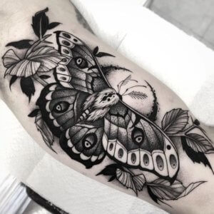 Meaning and ideas for moth tattoo 4