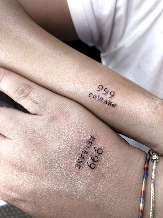 Meaning of 999 tattoos and some ideas 4