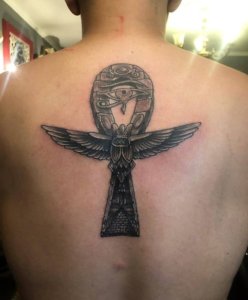 Meaning of Ankh tattoo and some examples 2