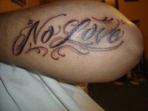 No love forearm tattoos are awesome 2