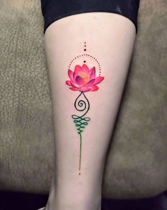 Unalome tattoo meaning 10