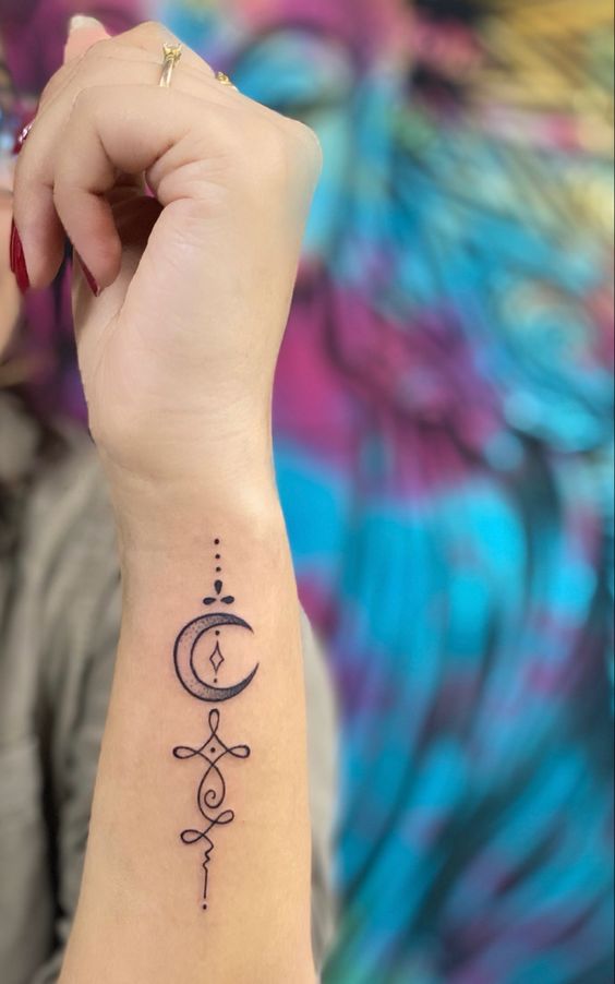 Unalome tattoo meaning 5