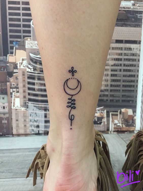 Unalome tattoo meaning 7