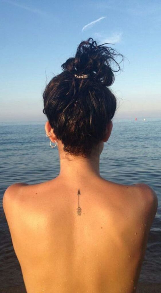 Back Arrow tattoo