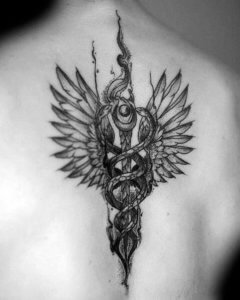 Caduceus is symbol from Greek mythology often used for tattoos 5