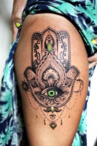 Hamsa tattoo meaning 4