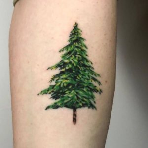 Pine tree tattoo meaning 5