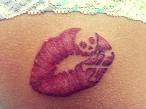 Meaning of lips tattoo