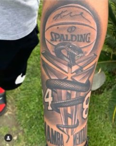 10 Black Mamba logo tattoos A unique and powerful ink choice 6