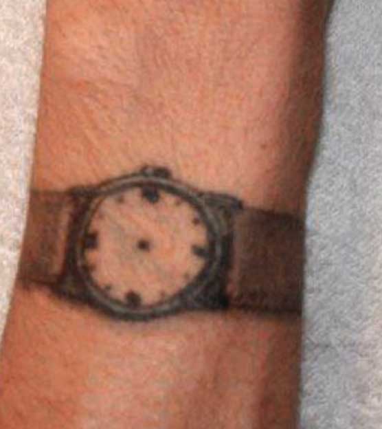 Hidden meaning of clock without pointers tattoo 3