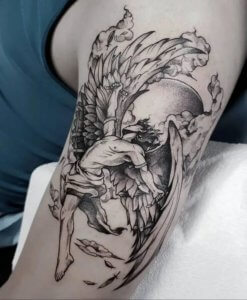 Meaning of Icarus Tattoo 5
