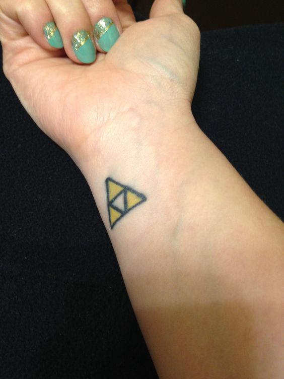 Meaning of Triforce symbol tattoos 7