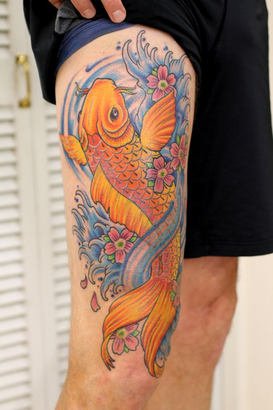 Meaning of Yellow Fish tattoo 3