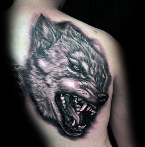 Meaning of aggressive predators tattoo 1