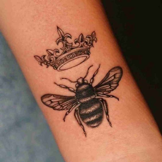 Meaning of Bee Tattoo 6