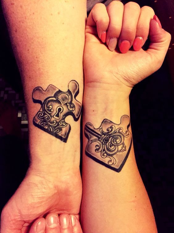 Meaning of Puzzle Piece Tattoos Symbolic Ink with a Message 3