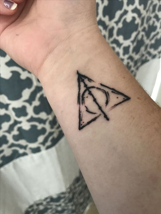 Deathly Hallows Tattoo Wrist Must Haves!
