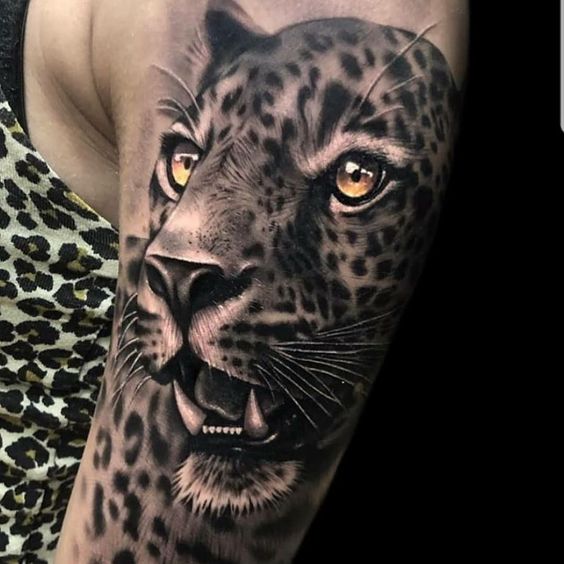 15 Cheetah Shoulder Tattoo ideas: The Art of Feline Elegance
