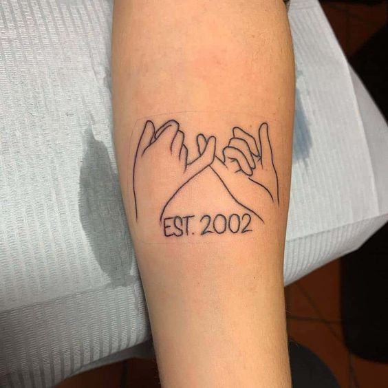 Minimalist Pinky Promise Tattoos: Capturing Trust in Minimal Form