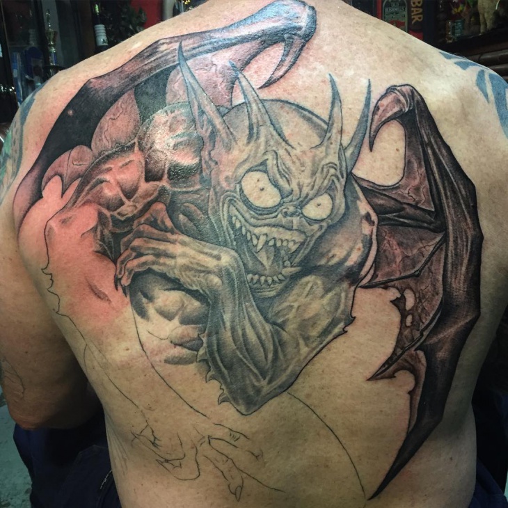 Meaning Behind Gargoyle Tattoo 1